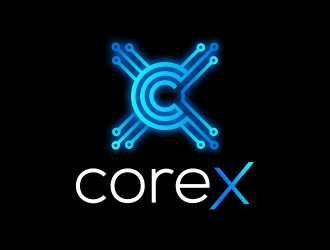CoreX logo design by pionsign