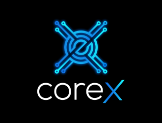 CoreX logo design by pionsign