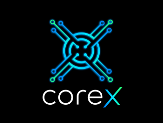 CoreX logo design by pionsign
