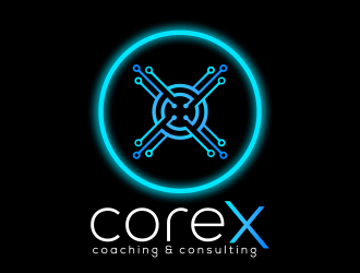 CoreX logo design by pionsign