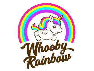 Whooby Rainbow logo design by veron