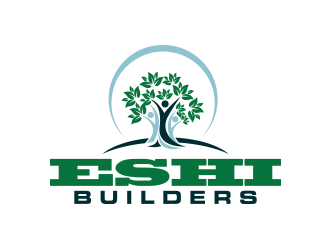 ESHI Builders logo design by Inlogoz