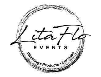LitaFlo Events (Planning - Products - Services) logo design by art84