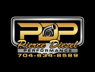 PDP, Pierce Diesel Performance logo design by almaula