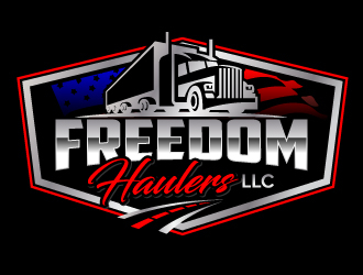 Freedom Haulers LLC. logo design by jaize