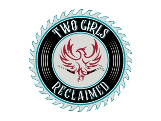 Two Girls Reclaimed logo design by rizuki