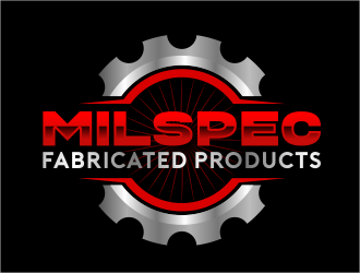 MILSPEC FABRICATED PRODUCTS, logo design by serprimero