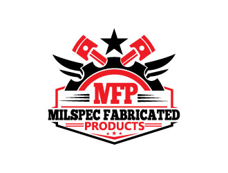 MILSPEC FABRICATED PRODUCTS, logo design by Webphixo