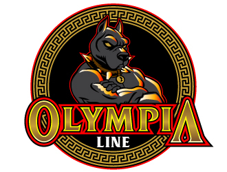 OLYMPIA LINE logo design by Suvendu