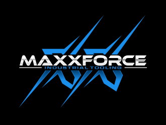 MaxxForce Industrial Tooling logo design by haidar