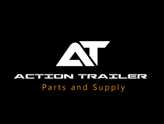Action Trailer Parts and Supply logo design by xien