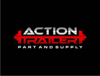Action Trailer Parts and Supply logo design by maspion