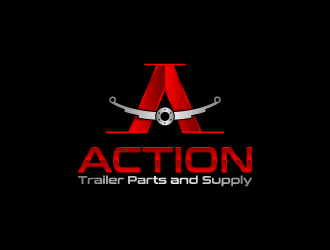 Action Trailer Parts and Supply logo design by fastsev