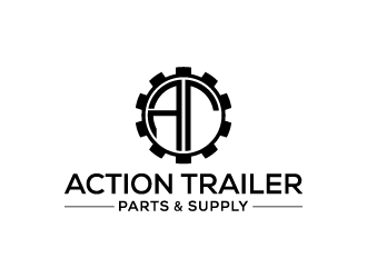 Action Trailer Parts and Supply logo design by MUSANG