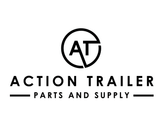 Action Trailer Parts and Supply logo design by AB212