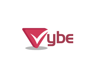 Vybe logo design by ElonStark