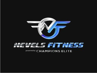 NEVELS FITNESS powered by CHAMPIONS ELITE logo design by maspion