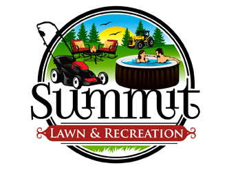 Summit Lawn & Recreation logo design by DreamLogoDesign