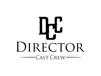 Director Cast Crew logo design by tukang ngopi