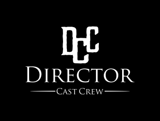 Director Cast Crew logo design by tukang ngopi