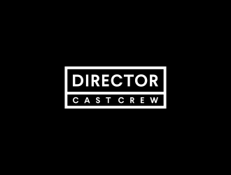 Director Cast Crew logo design by hashirama