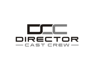 Director Cast Crew logo design by Artomoro
