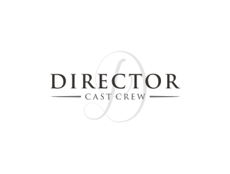 Director Cast Crew logo design by Artomoro