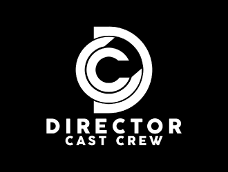 Director Cast Crew logo design by nona