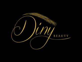 Diny Beauty logo design by GassPoll