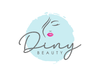 Diny Beauty logo design by M J