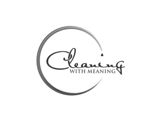 Cleaning with Meaning  logo design by bombers