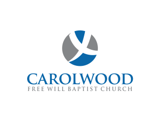 Carolwood Free Will Baptist Church logo design by oke2angconcept