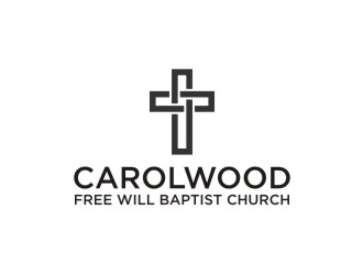 Carolwood Free Will Baptist Church logo design by bombers