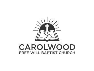 Carolwood Free Will Baptist Church logo design by bombers