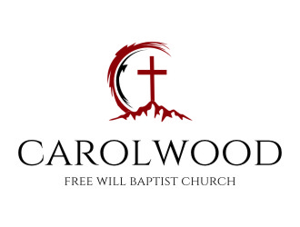 Carolwood Free Will Baptist Church logo design by jetzu