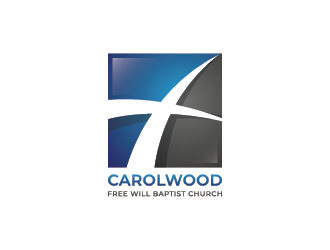 Carolwood Free Will Baptist Church logo design by mhala