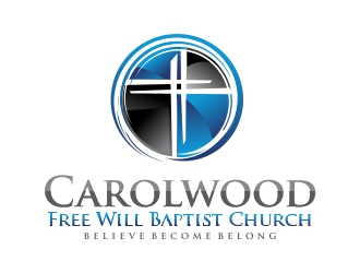Carolwood Free Will Baptist Church logo design by ruki
