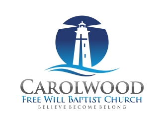 Carolwood Free Will Baptist Church logo design by ruki