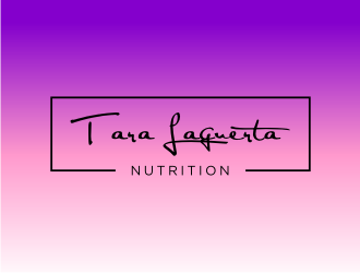 Tara Laguerta Nutrition  logo design by hopee