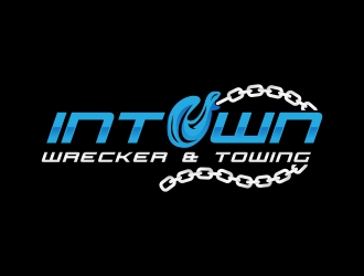 Intown Wrecker & Towing  logo design by rizuki