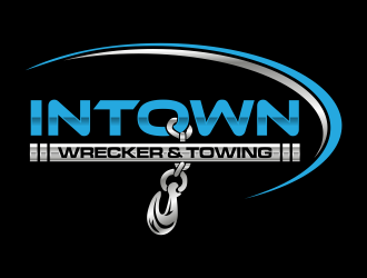 Intown Wrecker & Towing  logo design by qqdesigns