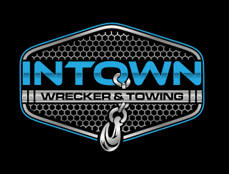 Intown Wrecker & Towing  logo design by qqdesigns