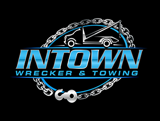 Intown Wrecker & Towing  logo design by 3Dlogos