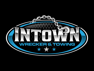 Intown Wrecker & Towing  logo design by ingepro