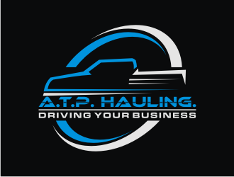 A.T.P. Hauling. logo design by KQ5
