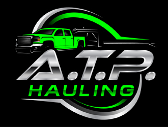 A.T.P. Hauling. logo design by MAXR