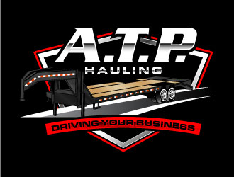 A.T.P. Hauling. logo design by daywalker