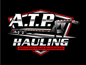 A.T.P. Hauling. logo design by daywalker