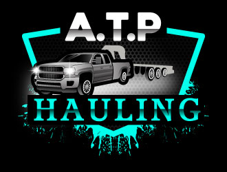 A.T.P. Hauling. logo design by LogoQueen