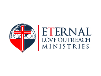 Eternal Love Outreach Ministries logo design by Suvendu